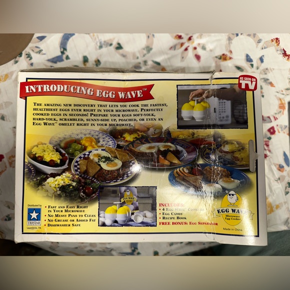 Egg Wave Microwave Egg cooker Cooks in Seconds As Seen On TV New. - Picture 3 of 3